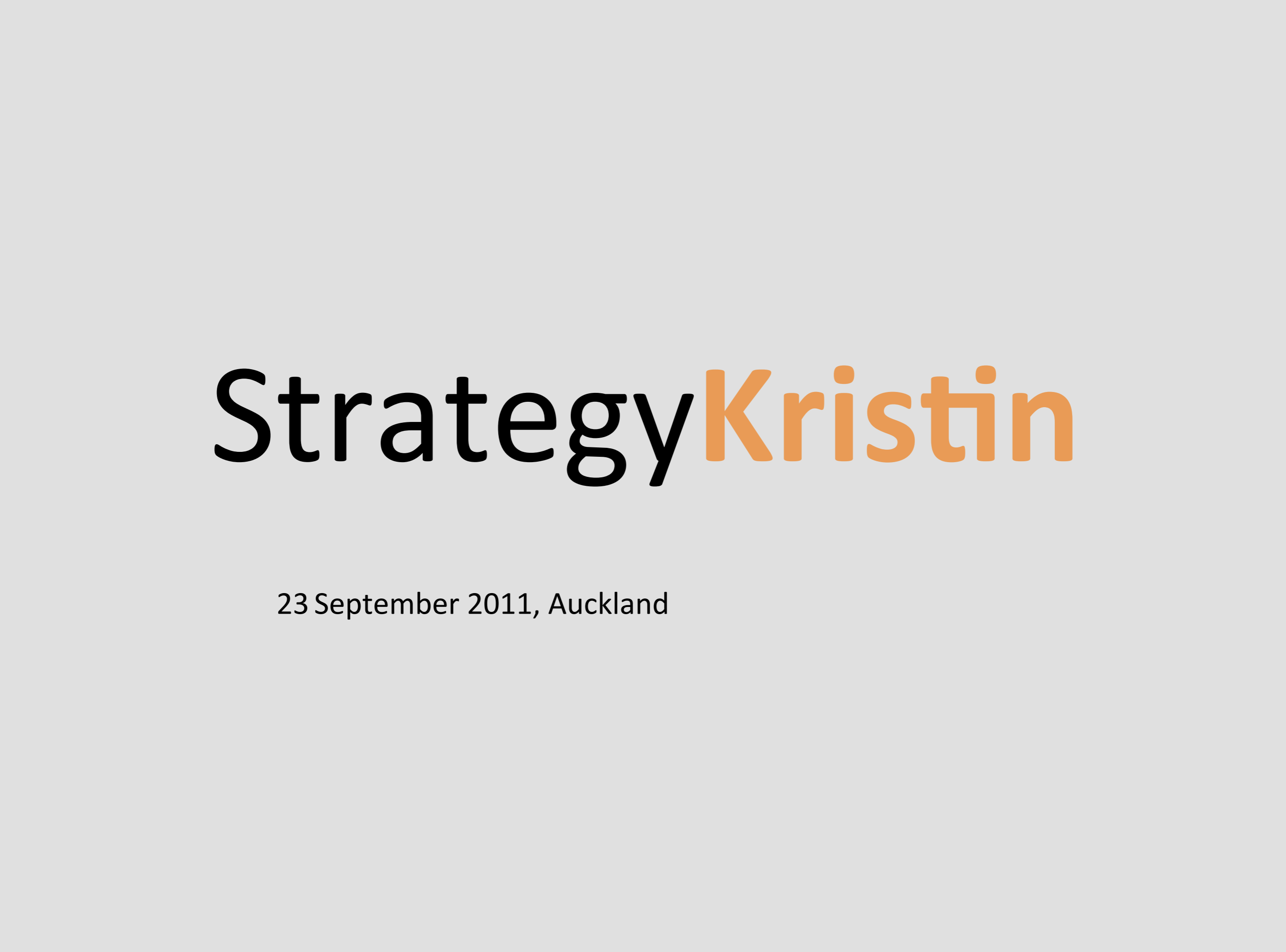 StrategyKristin cover slide
